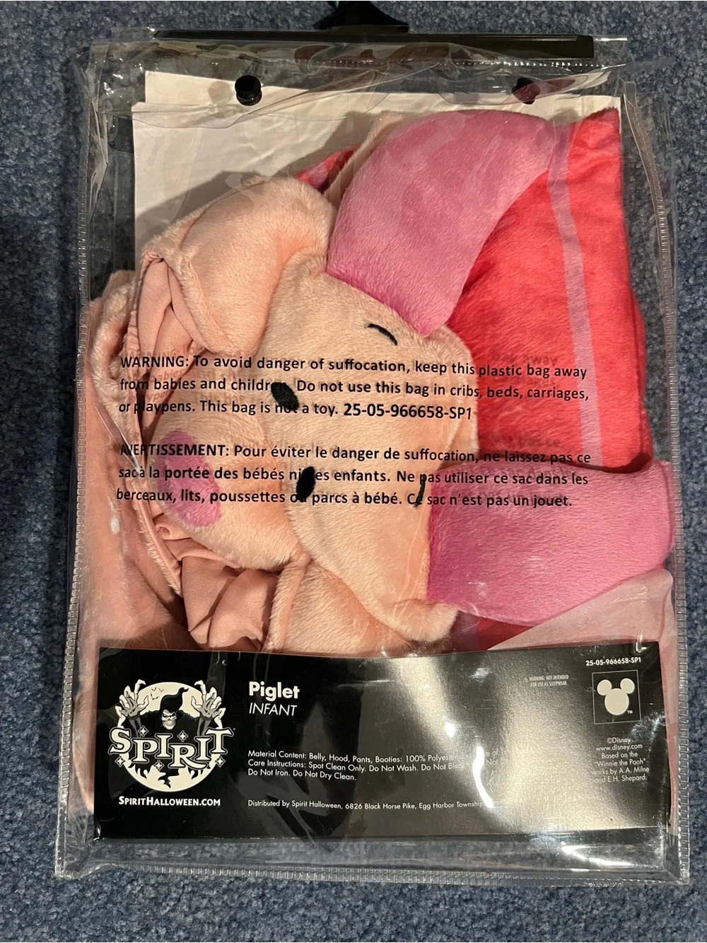 Disney Piglet Infant Costume - Pink